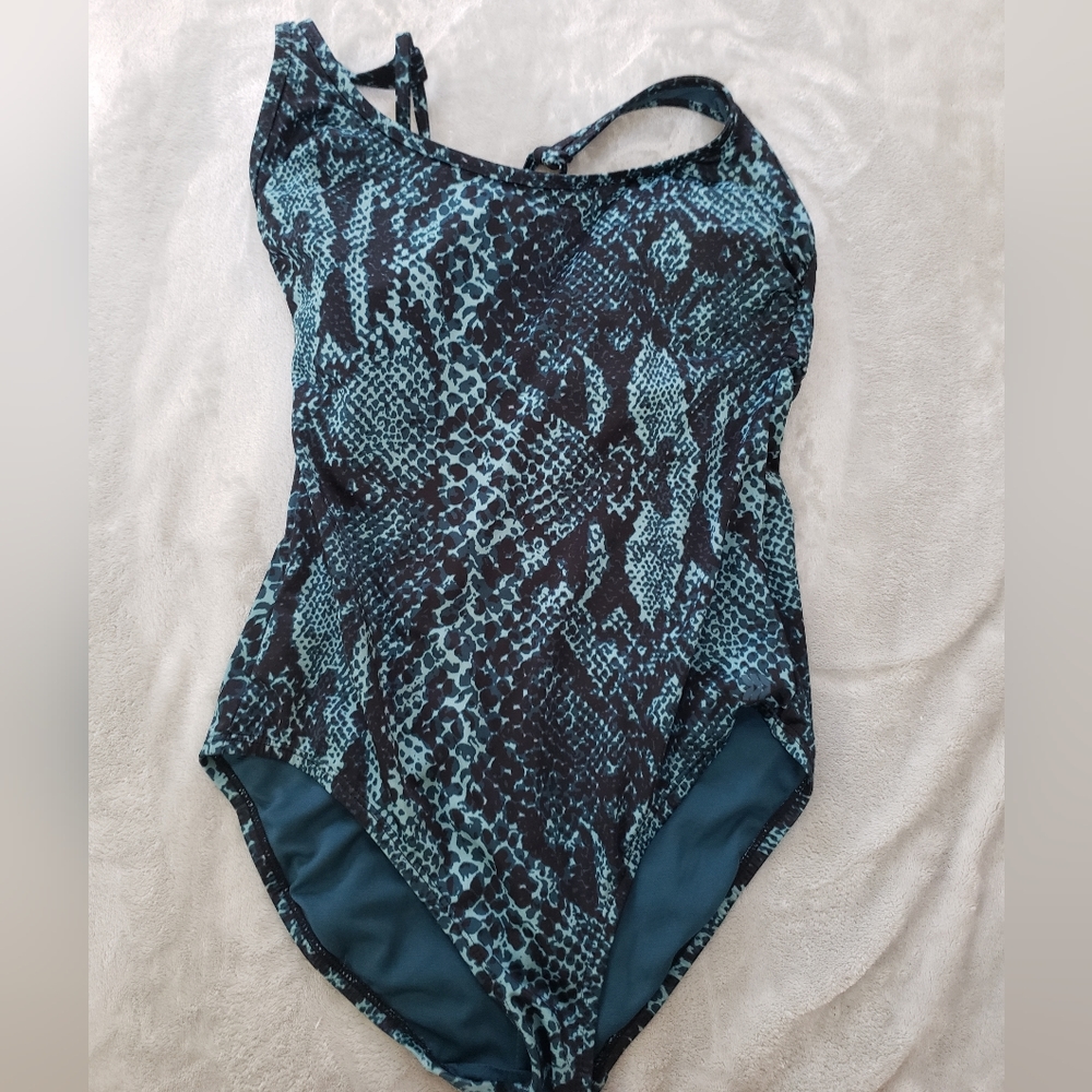All in Motion bathing Suit in snakeskin print